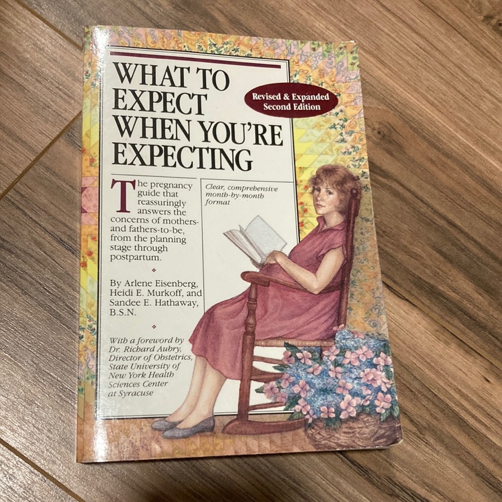 What to Expect when you’re expecting paperback book